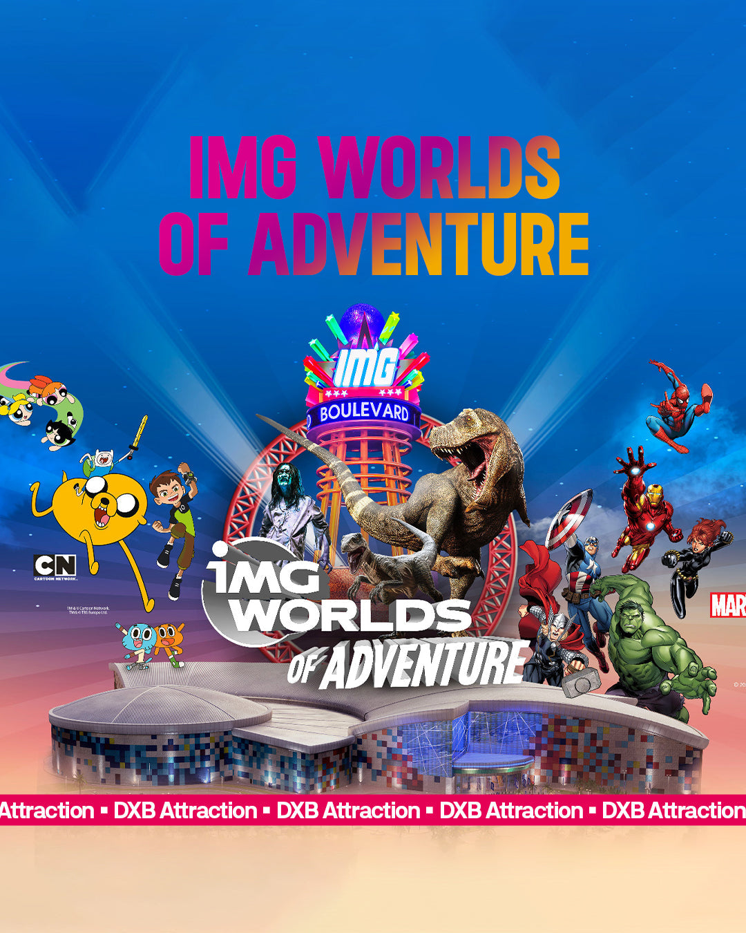 IMG Worlds of Adventure Tickets