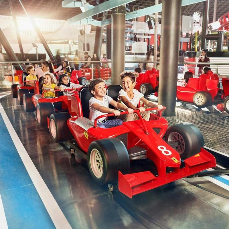 FERRARI WORLD + Seaworld