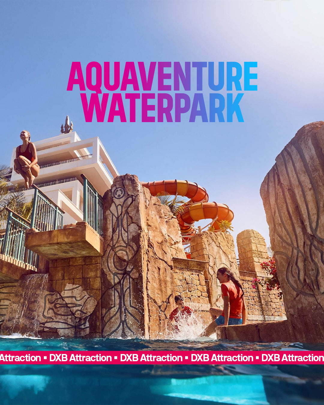 Aquaventure Waterpark Tickets with Dolphin Encounter