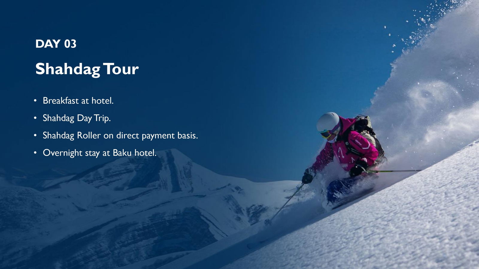 Explore BAKU Beautifull Places - DXB Attractions