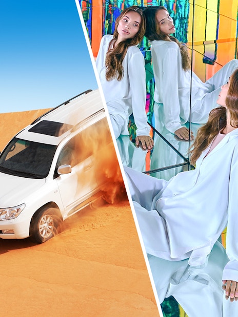 Budget-Friendly Evening Desert Safari + AYA Universe Tickets