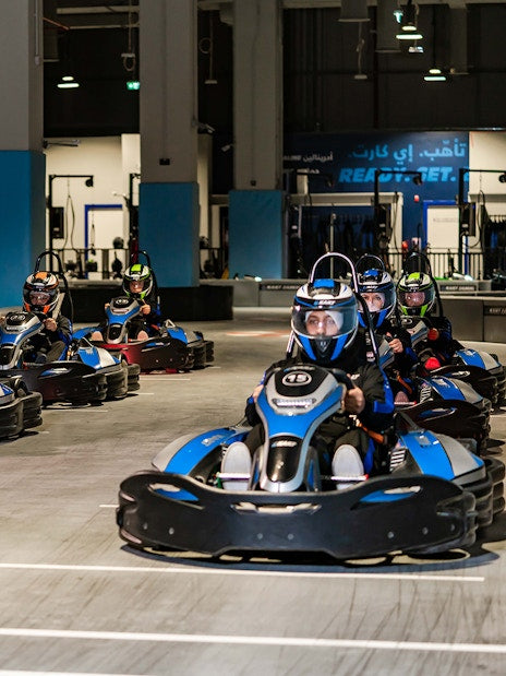 EKart Zabeel Karting Zone Dubai Mall