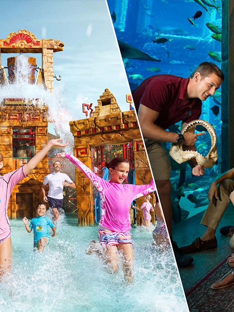 Aquaventure and The Lost Chambers Aquarium Combo Tickets