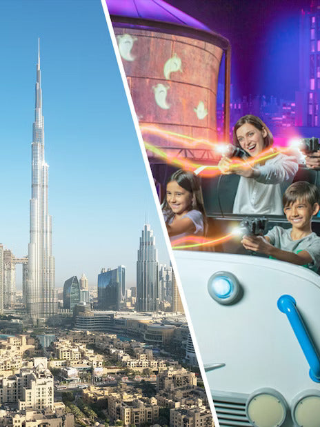 IMG Worlds of Adventure + Burj Khalifa At the Top