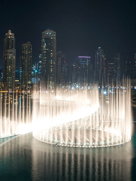 Dubai Fountain Show &amp; Abra Lake Ride Tickets