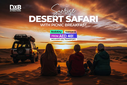 Sunrise Desert Safari with Picnic Breakfast