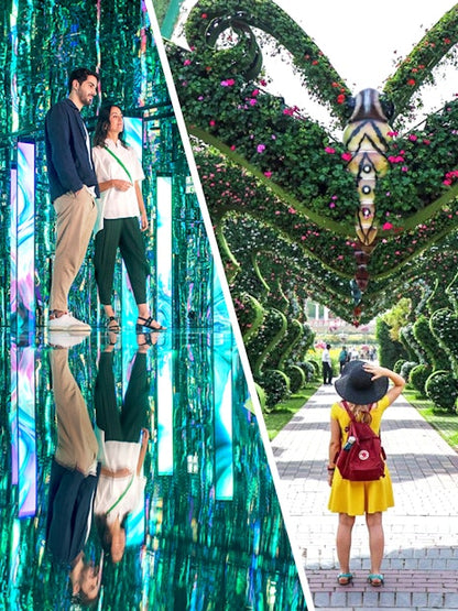 Tickets to AYA Universe + Dubai Miracle Garden Skip-the-Line Tickets