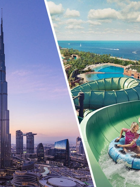 Burj Khalifa + Aquaventure Tickets