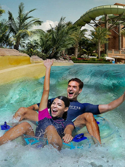 Dubai Aquarium & Underwater Zoo + Aquaventure Waterpark 1 Day Pass