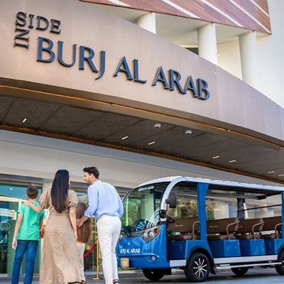 Inside Burj Al Arab Tour with Gold Cappuccino at UMA Lounge