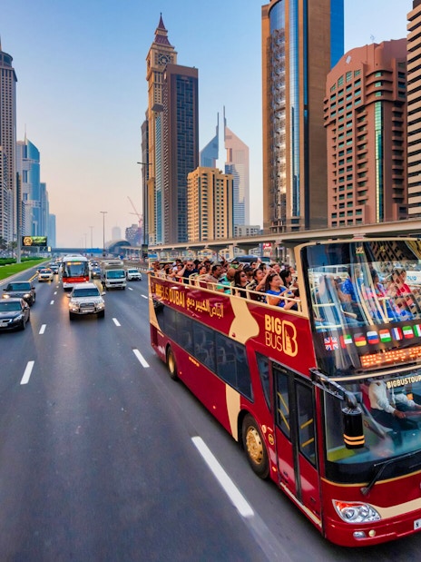 Explore Ticket Dubai Hop-On Hop-Off Bus Tour 5 Days Pass