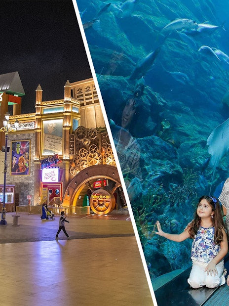 Free Global Village + Dubai Aquarium & Underwater Zoo Tickets