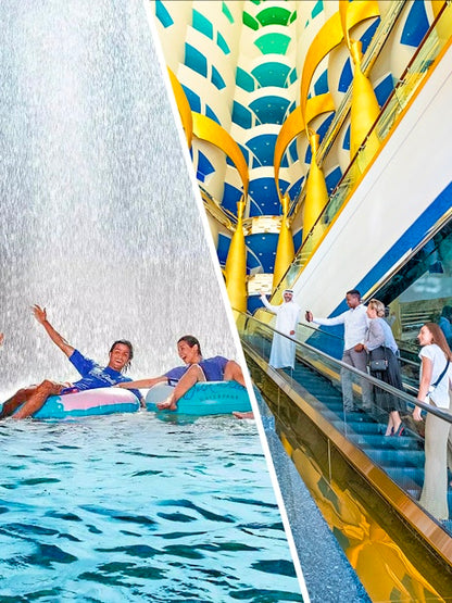 Wild Wadi Water Park Tickets + Inside Burj Al Arab: Luxury Guided Tour