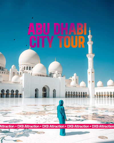 Abu Dhabi Private Full Day City Tour + Heritage Village Ticket + Louvre Museum + QASR AL WATAN