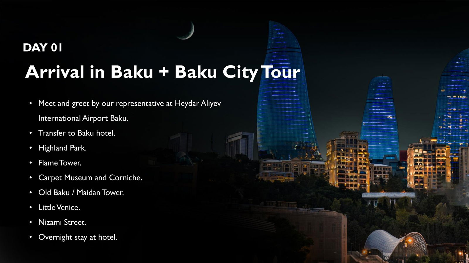 BAKU WONDERSCAPE TOUR - DXB Attractions