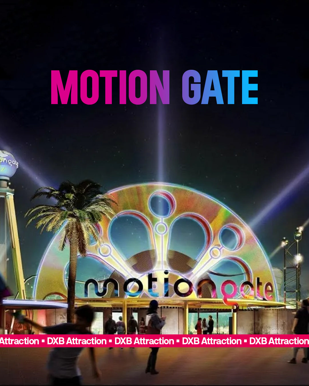 MOTIONGATE™ Dubai + Free Dubai Frame Skip-the-Line Tickets