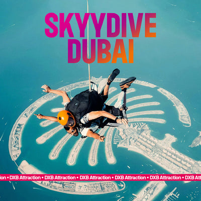 Skydive Dubai: Tandem Skydiving at the Desert Drop Zone