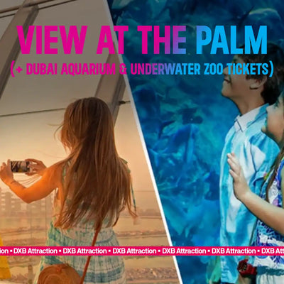View At The Palm + Dubai Aquarium & Underwater Zoo Tickets