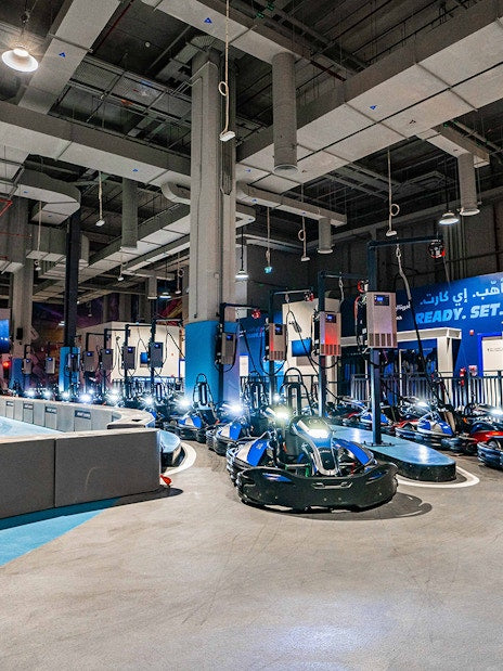 EKart Zabeel Karting Zone Dubai Mall