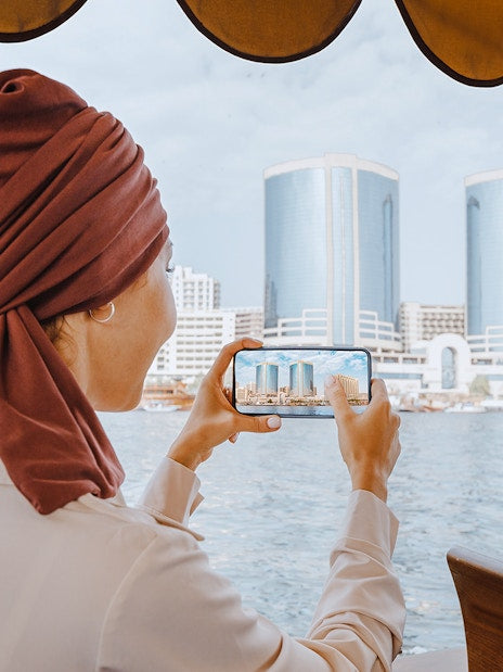 From Dubai Canal: 1-Hour Sightseeing Abra Ride