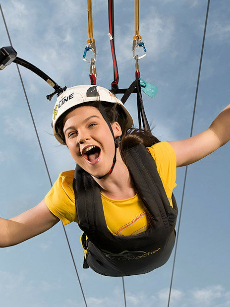 XLine Dubai Marina Zip Line + Budget-Friendly Evening Desert Safari Tickets