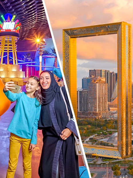 IMG Worlds of Adventure + Free Dubai Frame Tickets