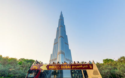 Big Bus: Dubai Hop-On Hop-Off Bus Tour with Dhow Creek Cruise