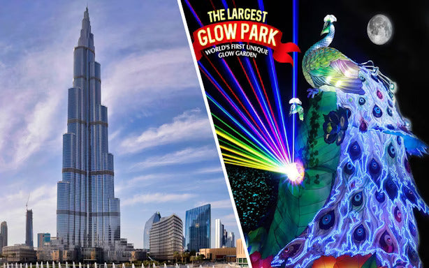 Burj Khalifa At the Top + Dubai Garden Glow Ticket