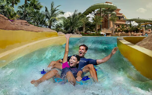 Aquaventure Waterpark + Dubai Miracle Garden Tickets