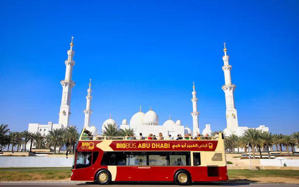 Big Bus: Abu Dhabi Hop-On Hop-Off Bus Tour with Sheikh Zayed Grand Mosque Guided Tour