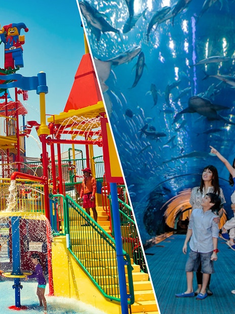 LEGOLAND® Water Park + Dubai Aquarium and Underwater Zoo Tickets