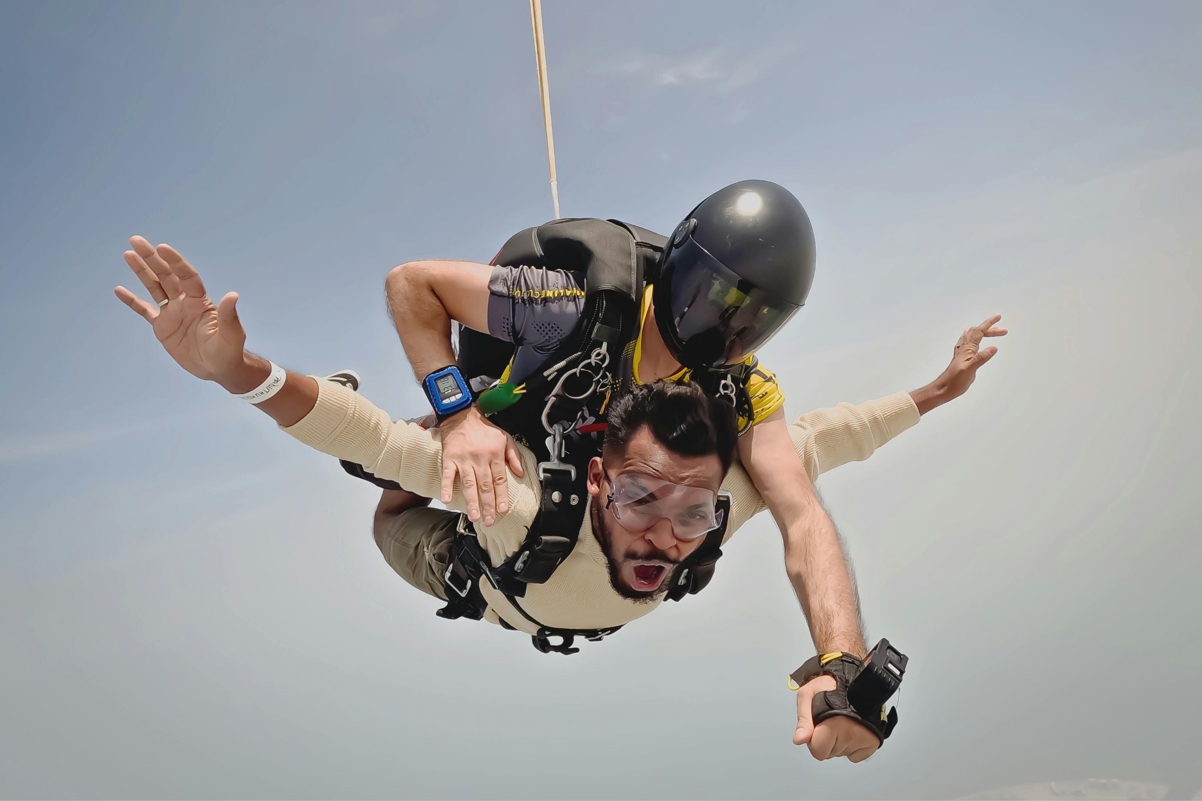 XLine Dubai Marina Zip Line + Tandem Skydiving at the Palm Drop Zone Tickets