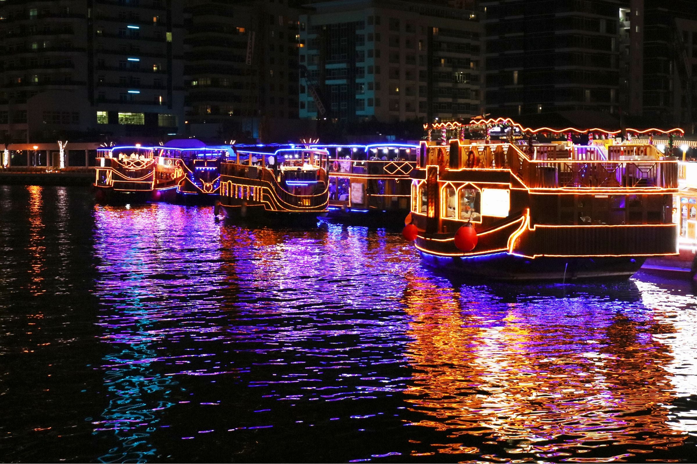 From Dubai Marina: Alexandra Dhow Cruise with Dinner & Live Entertainment