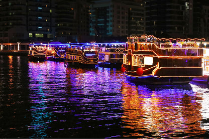 From Dubai Marina: Alexandra Dhow Cruise with Dinner & Live Entertainment