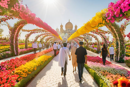 Dubai Miracle Garden + Dubai Butterfly Garden Tickets