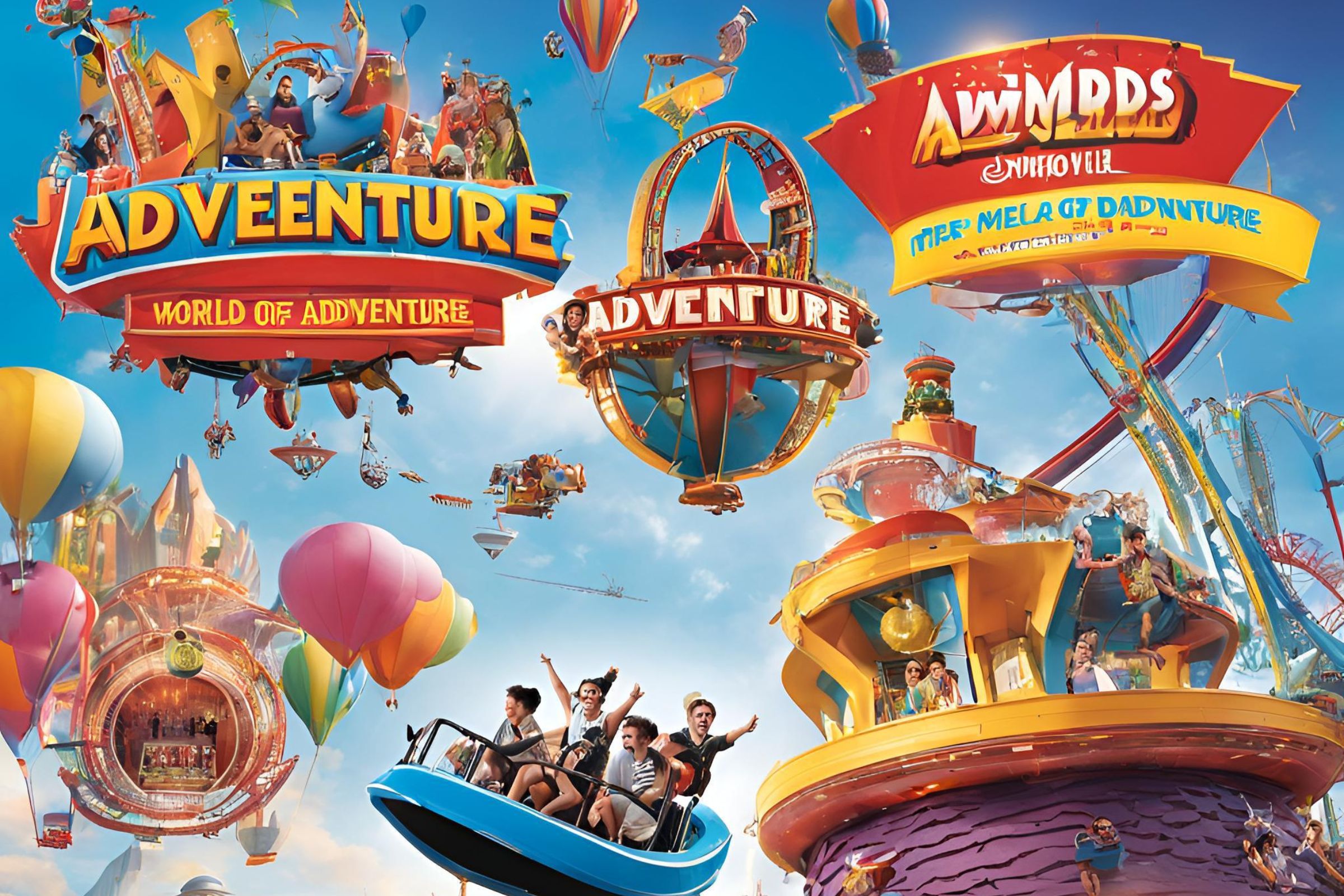 IMG Worlds of Adventure Tickets + Free Meal Voucher