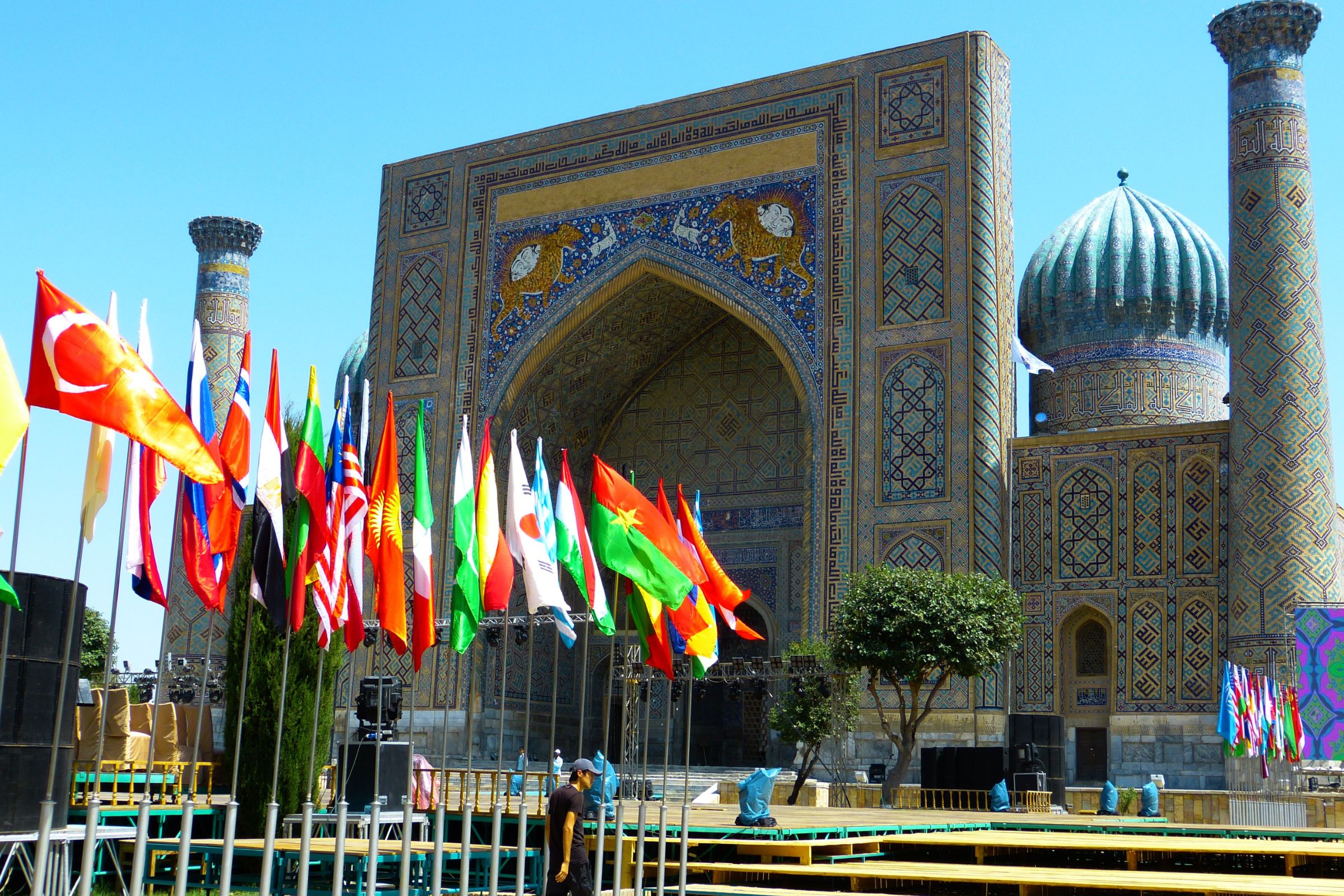 Uzbekistan,   During UAE National day